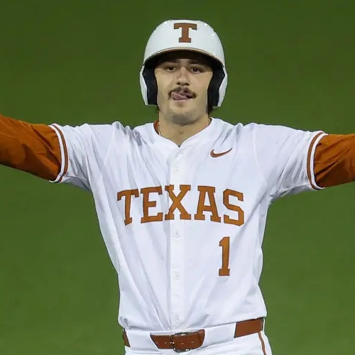 Mens Youth Womens Texas Longhorns #1 Jalin Flores 2025 SEC White Baseball Game Jersey