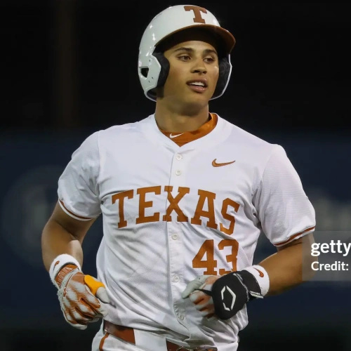 Mens Youth Womens Texas Longhorns #43 Tommy Farmer IV 2025 SEC White Baseball Game Jersey