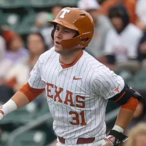 Mens Youth Womens Texas Longhorns #31 Casey Borba 2025 SEC White Pinstripe Baseball Game Jersey 