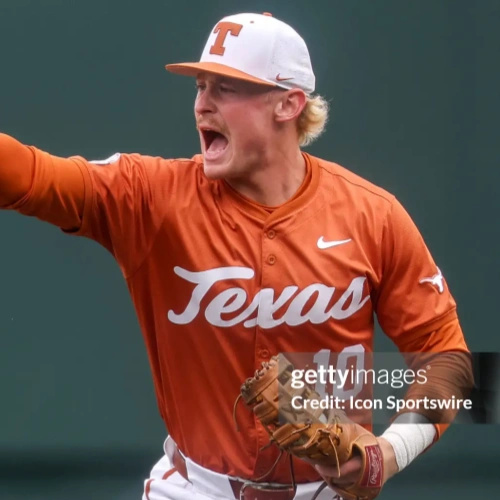 Mens Youth Womens Texas Longhorns #10 Kimble Schuessler 2025 SEC Orange Baseball Game Jersey