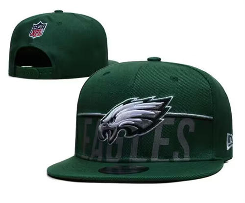 Philadelphia Eagles Green Relex logo Snapback Cap GS2504043 (5)