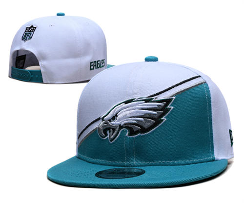 Philadelphia Eagles teal white Snapback Cap GS2504043 (8)