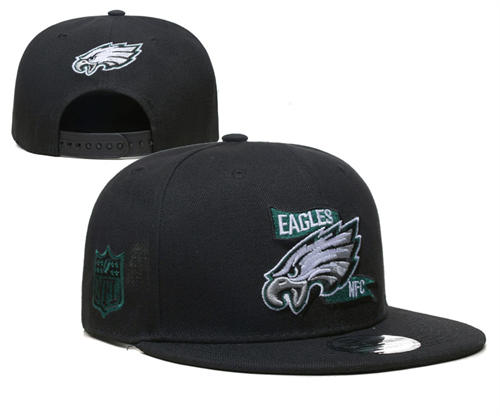 Philadelphia Eagles black Snapback Cap GS2504043 (4)