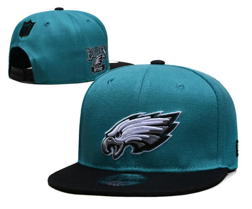 Philadelphia Eagles black green Snapback Cap GS2504043 (9)