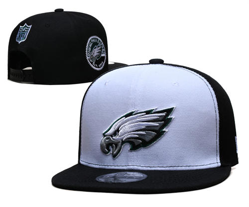 Philadelphia Eagles black white Primary Logo Snapback Cap GS2504043 (15)