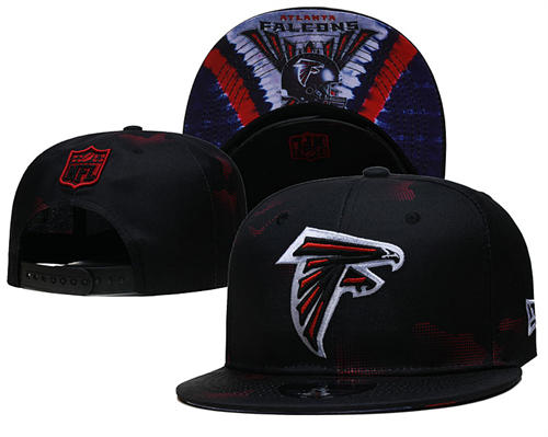 NFL Atlanta Falcons black colorful Snapback Hat YD2503211 (5)