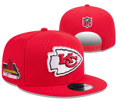 NFL Kansas City Chiefs Red Kingdom Snapback Hat YD2503211 (9)