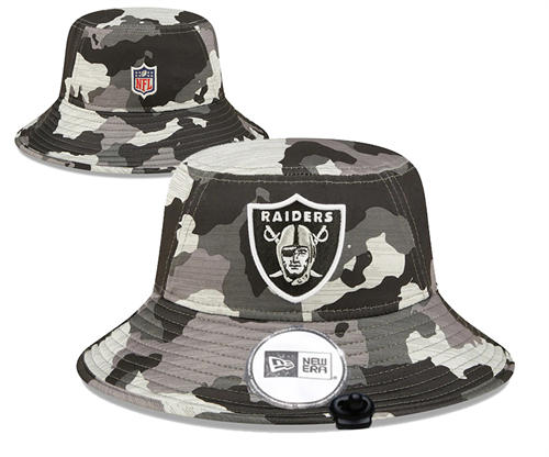 NFL Las Vegas Raiders Camo Bucket Hat YD2503211 (13)