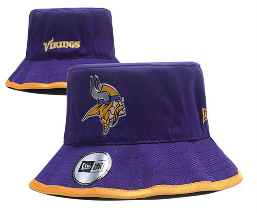 NFL Minnesota Vikings Purple Bucket Hat YD2503211 (10)