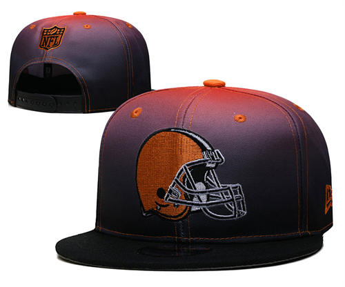 NFL Cleveland Browns Brown Colorful Snapback Hat YD2503211 (10)