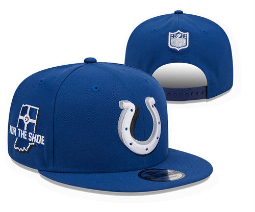 NFL Indianapolis Colts Royal For the shoe Snapback Hat YD2503211 (1)