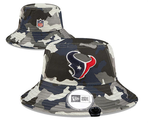 NFL Houston Texans Camo Bucket Hat YD2503211 (4)