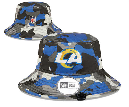NFL Los Angeles Rams Camo Bucket  Hat YD2503211 (11)