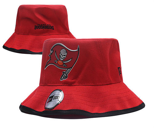 NFL Tampa Bay Buccaneers red Bucket Hat YD2503211 (4)