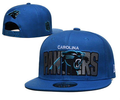 Carolina Panthers Blue silver Snapback Hat GS2504043 (6)
