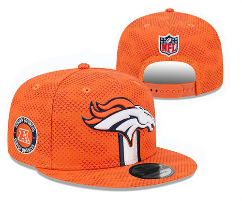 NFL Denver Broncos Orange sideline NFC Snapback Hat YD2503211 (3)