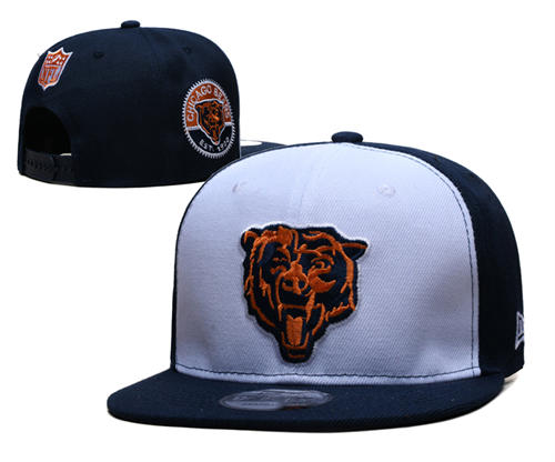 Chicago Bears navy white Snapback Cap GS254043 (2)