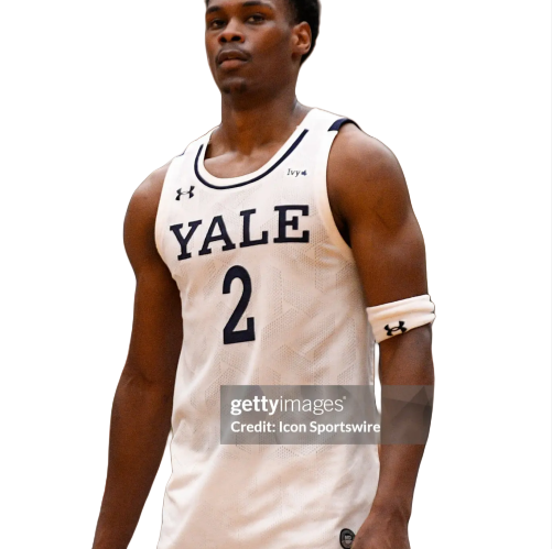 Mens Yale Bulldogs #2 Bez Mbeng White Under Armour College Basketball Game Jersey