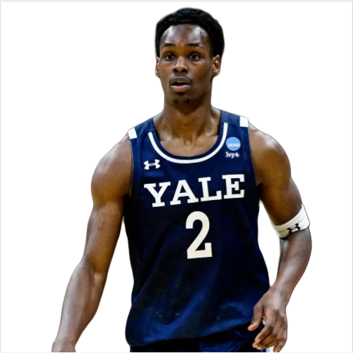 Mens Yale Bulldogs #2 Bez Mbeng Navy Under Armour College Basketball Game Jersey