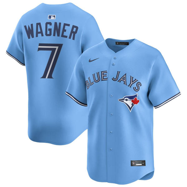 Mens Toronto Blue Jays #7 Will Wagner Nike Powder Blue Alternate Limited Player Jersey