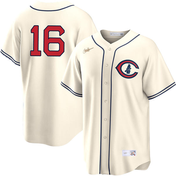 Mens Chicago Cubs #16 Matthew Boyd Cream Field of Dreams Limited Player Jersey