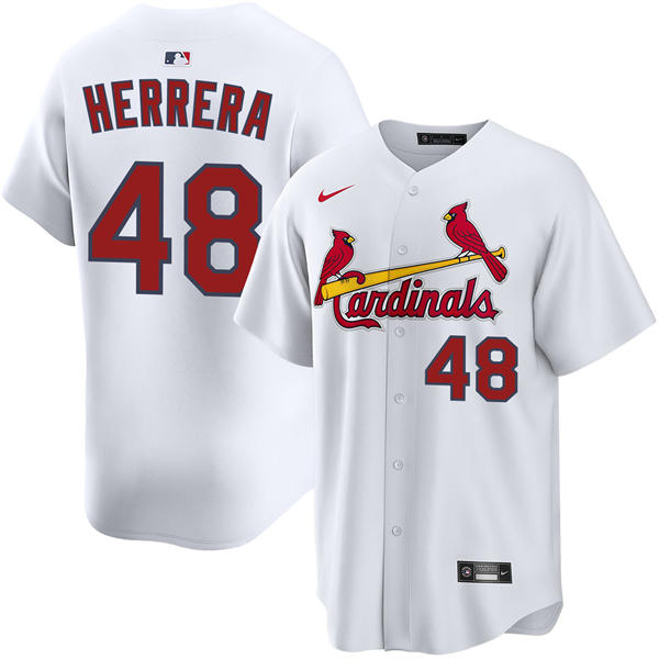 Men's St. Louis Cardinals #48 Ivan Herrera Nike White Home Limited Jersey