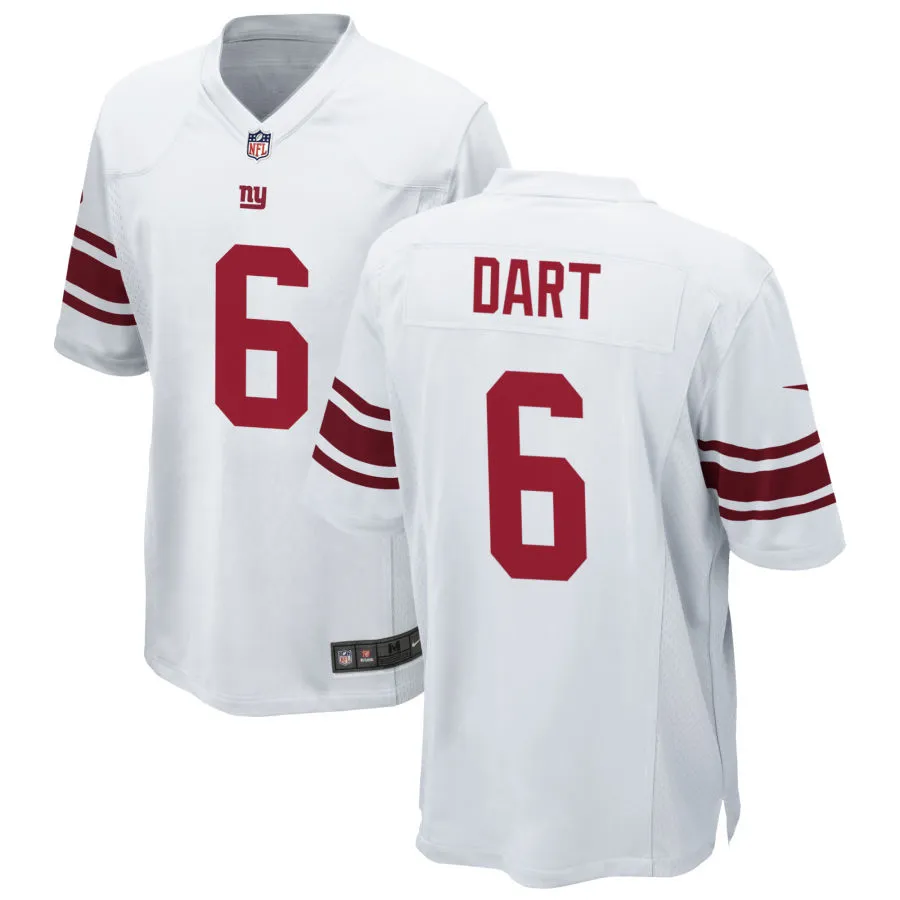 Women's  New York Giants #6 Jaxson Dart Nike White Limited Jersey