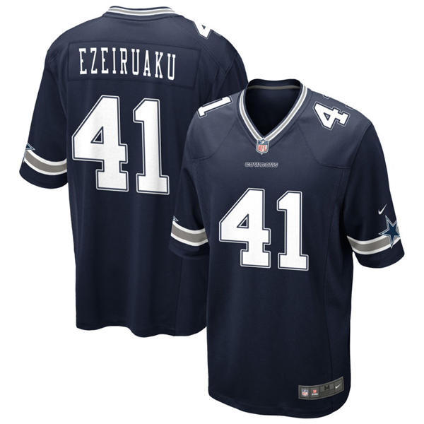 Mens Dallas Cowboys #41 Donovan Ezeiruaku Nike Navy Vapor F.U.S.E. Limited Jersey