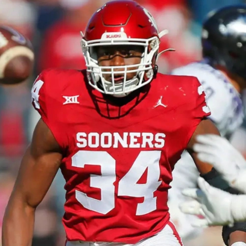 Oklahoma Sooners #34 Adepoju Adebawore Crimson SEC Football Game Jersey