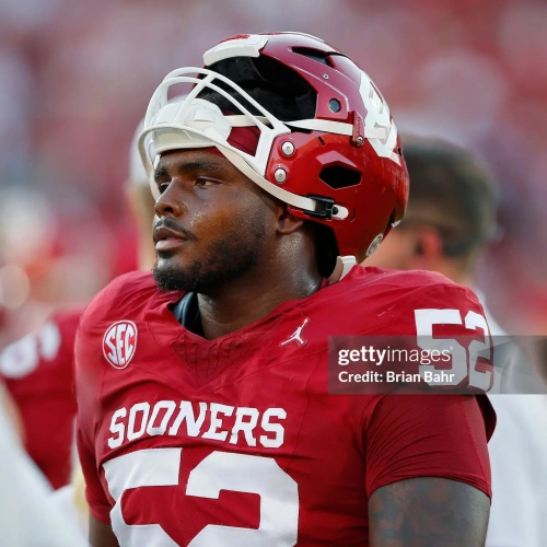 Oklahoma Sooners #52 Damonic Williams Crimson SEC Football Game Jersey