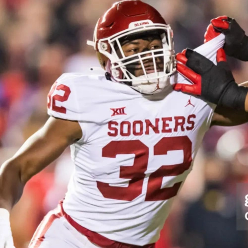 Oklahoma Sooners #32 R Mason Thomas White SEC Football Game Jersey