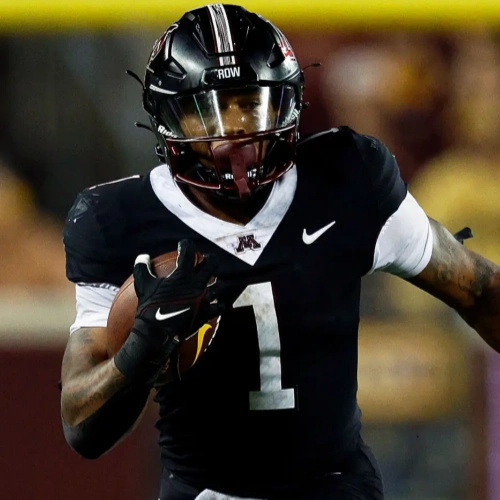 Minnesota Golden Gophers #1 Darius Taylor II Nike 2025 Black Football Game Jersey