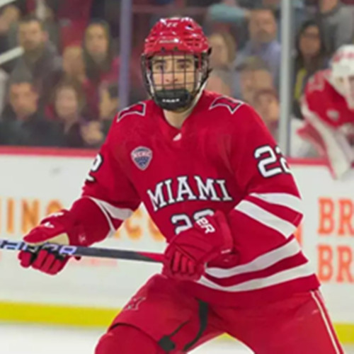 Miami RedHawks #22 Ryan Sullivan Red College Hockey Game Jersey