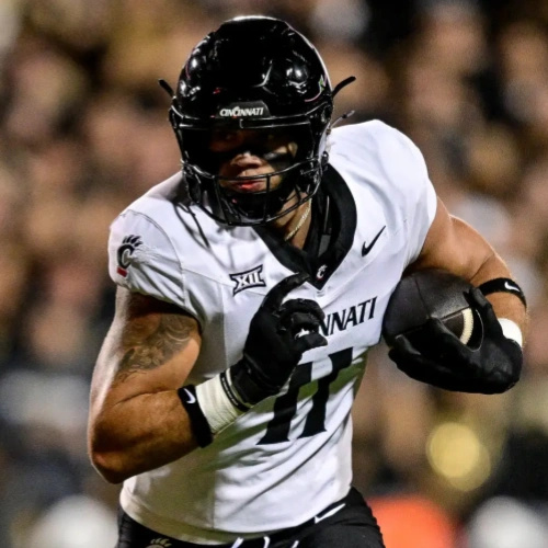 Cincinnati Bearcats #11 Joe Royer 2023 Nike White BIG-12 Football Game Jersey