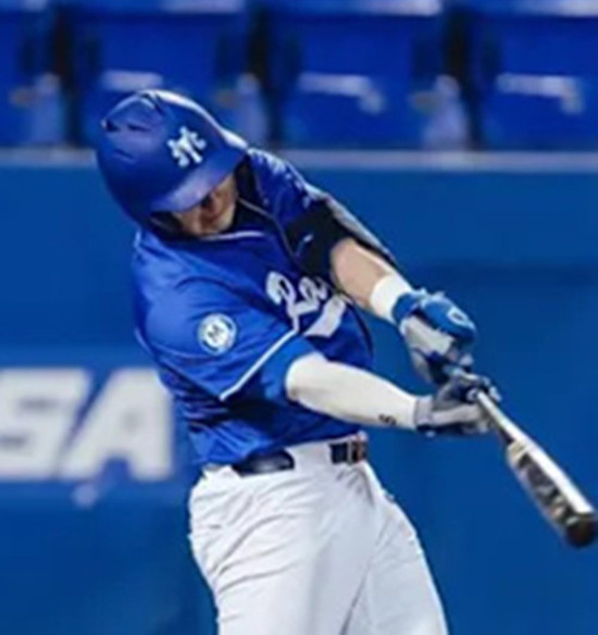 Middle Tennessee Blue Raiders #45 Will Jenkins 2025 Blue College Baseball Game Jersey