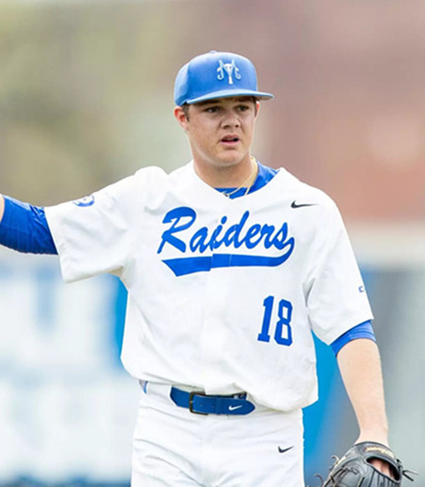 Middle Tennessee Blue Raiders #18 Brett Vondohlen 2025 White College Baseball Game Jersey