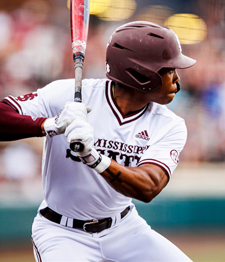 Mississippi State Bulldogs #41 Ethan Pulliam White Pullover College Baseball Game Jersey