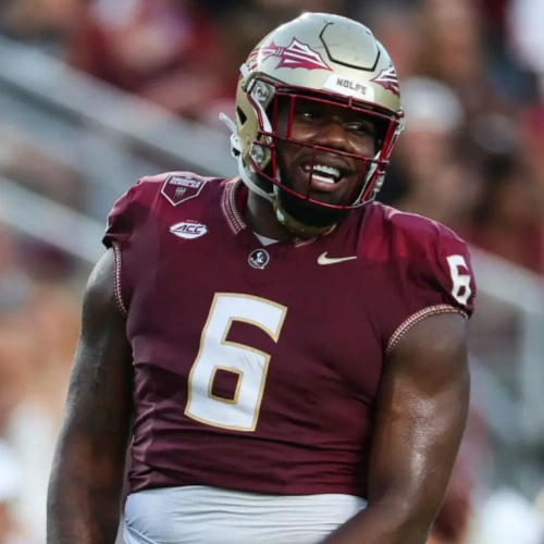 Florida State Seminoles #6 Darrell Jackson Jr. Nike 2025 Maroon Football Jersey