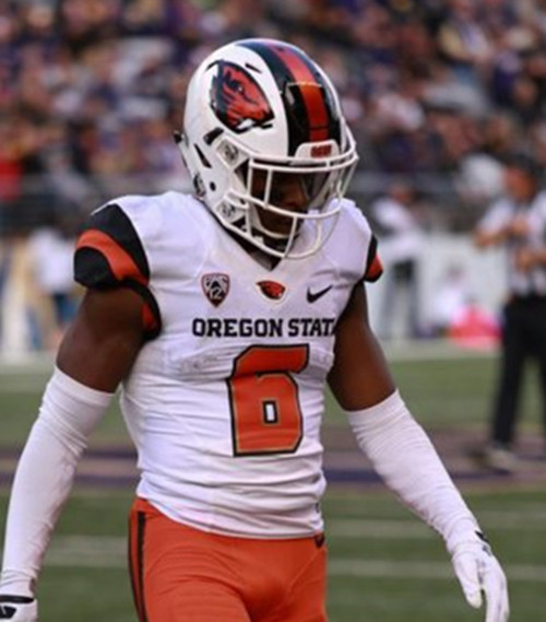 Oregon State Beavers #6 Maalik Murphy 2025 White College Football Game Jersey