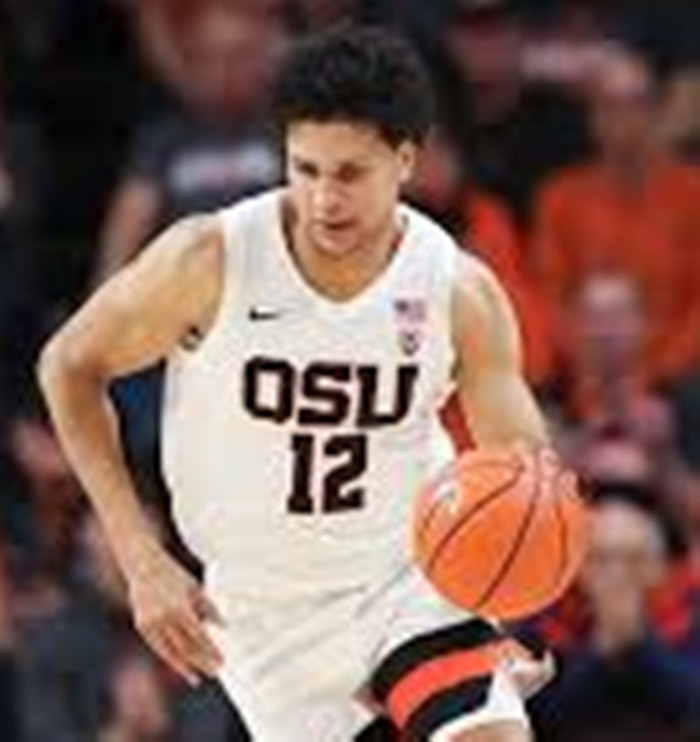 Oregon State Beavers #12 Michael Rataj White College Basketball Game Jersey