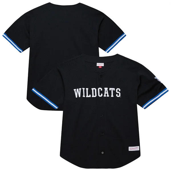 Kentucky Wildcats Blank Black College Baseball Retro Throwback Jersey