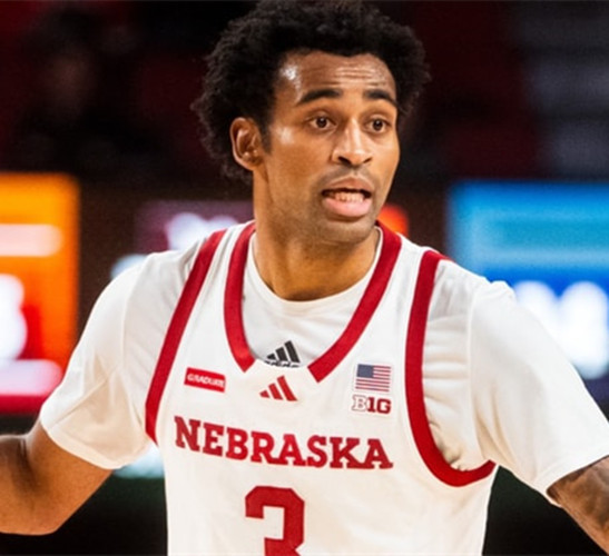 Nebraska Cornhuskers #3 Brice Williams 2025 White College Basketball Game Jersey