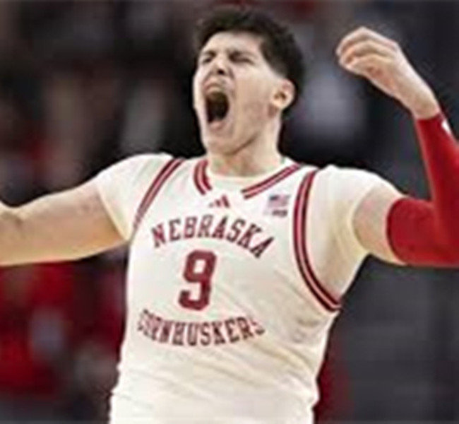 Nebraska Cornhuskers #9 Berke Buyuktuncel 2025 Cream College Basketball Game Jersey