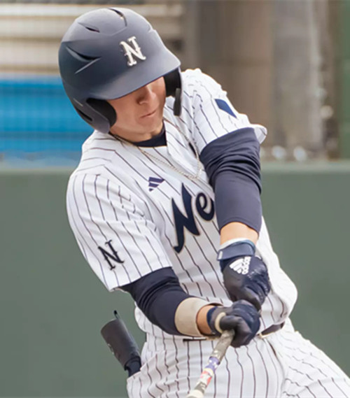 Nevada Wolf Pack #30 Billy Ham White Pinstripe College Baseball Game Jersey