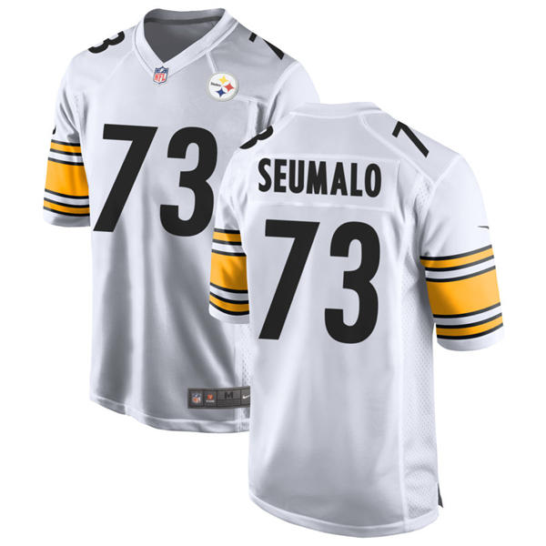 Men's Pittsburgh Steelers #73 Isaac Seumalo Nike White Vapor F.U.S.E. Limited Jersey