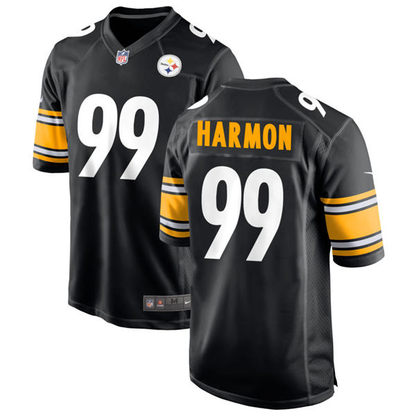 Men's Pittsburgh Steelers #99 Derrick Harmon Nike Black Vapor F.U.S.E. Limited Jersey