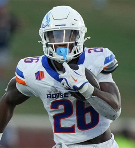 Boise State Broncos #26 Sire Gaines White College Football Game Jersey