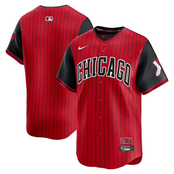 Youth Chicago White Sox Blank 2025 City Connect 2.0 Limited Player Jersey Red Black