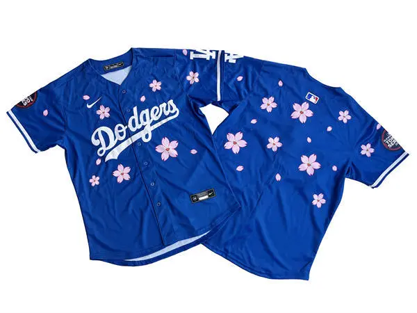 Mens Los Angeles Dodgers Blank Royal 2025 MLB World Tour Tokyo Series Limited Jersey