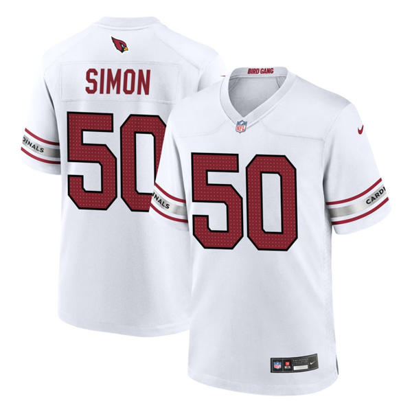 Mens Arizona Cardinals #50 Cody Simon Nike White Vapor F.U.S.E. Limited Jersey
